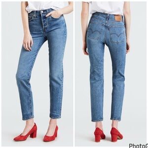 Levi's Wedgie Icon Fit Jeans These Dreams Size 25 Blue